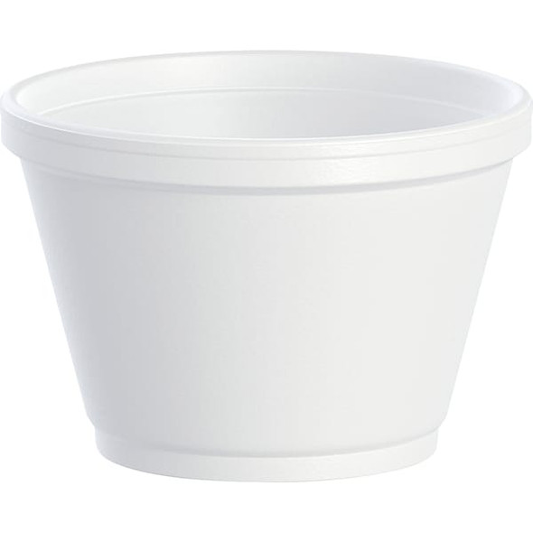 Dart Soup Container,6 oz,3 1/2 in Dia,PK1000 6SJ12 Dart Soup Container,6 oz,3 1/2 in Dia,PK1000 6SJ12