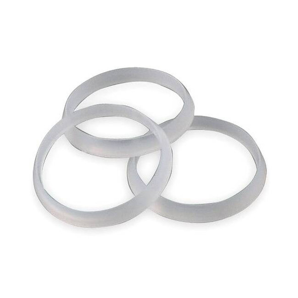 Manufacturer Varies 1-1/4" Dia, Polyethylene, White/Plastic, Washer 1PPB2