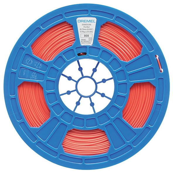 Dremel 3D Printing Filament PLA-RED-01
