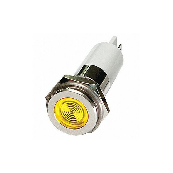 Manufacturer Varies Flat Indicator Light,Yellow,24VDC 24M133
