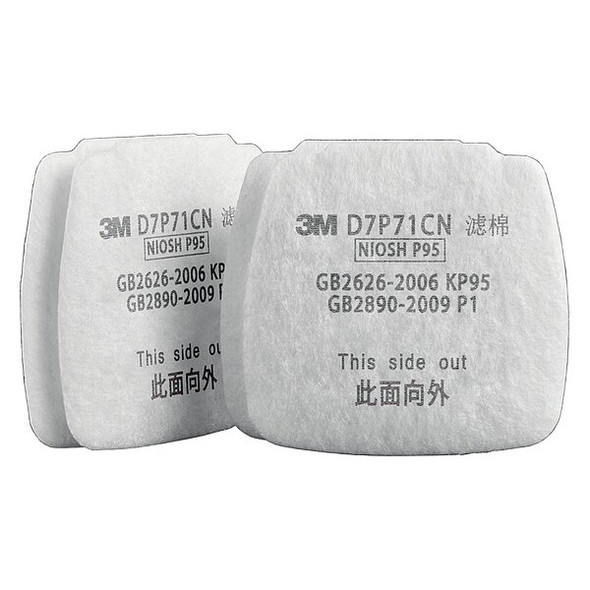 3m Filter,White,Push to Connect,PK20 D7P71