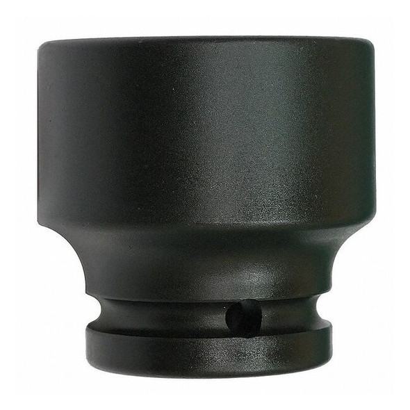 Westward WESTWARD Impact Socket,1In Drive,2-1/2In,6pts, Black Oxide 21WM32