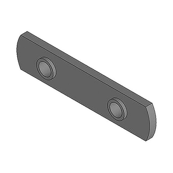 Fath EconomyT-Nut,Steel,BlackZinc-Plated,PK4 096E45M8S04
