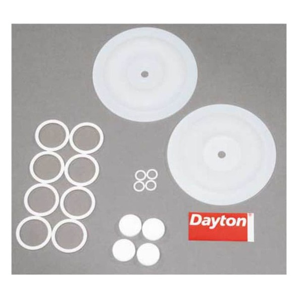 Dayton Fluid End Repair Kit, PTFE 6PY62