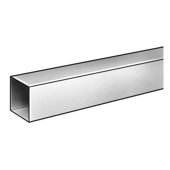 Manufacturer Varies Sq Tube,304SS,1 1/4 OD x1 1/8 ID Sq,6 ft T4S1.25X.065-72
