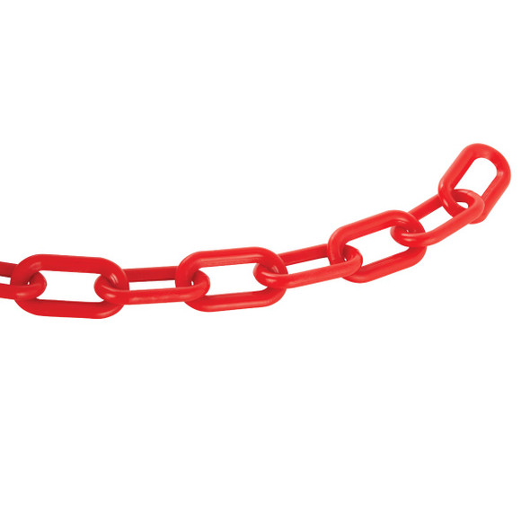 Mr. Chain #8 Red 125 Ft. Plastic Chain