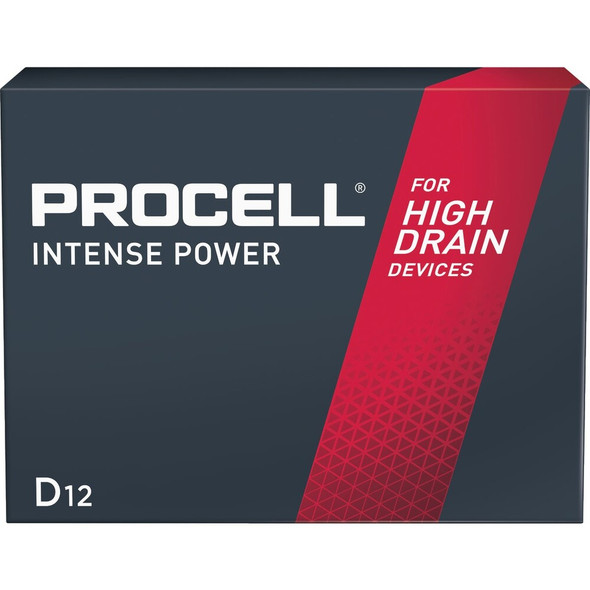 Procell D Alkaline Intense Power Battery (12-Pack) PX1300 845014