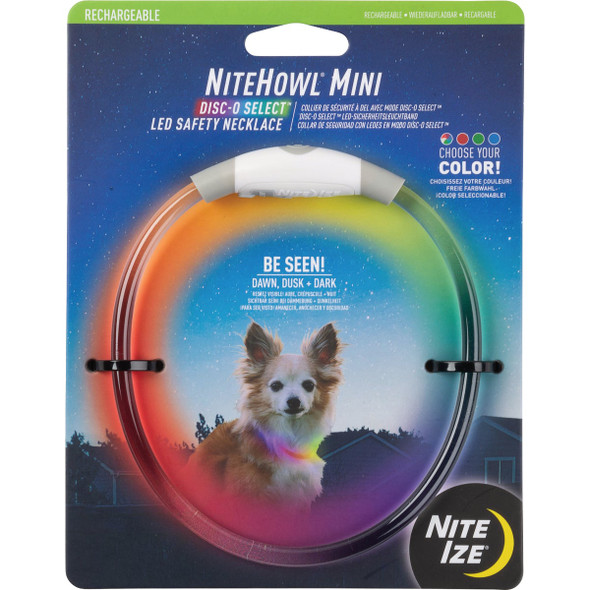 Nite Howl Mini Led Safty Necklace NHOMR-07S-R3