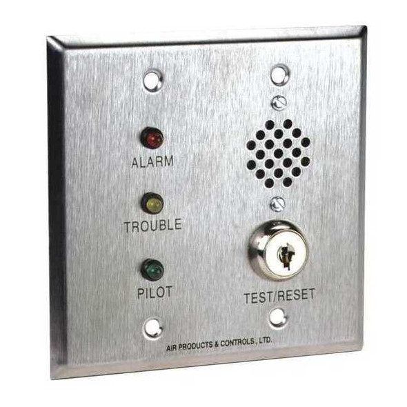 Air Products & Controls Remote Alarm Accessory,4-1/2" L MS-RH/KA/P/A/T