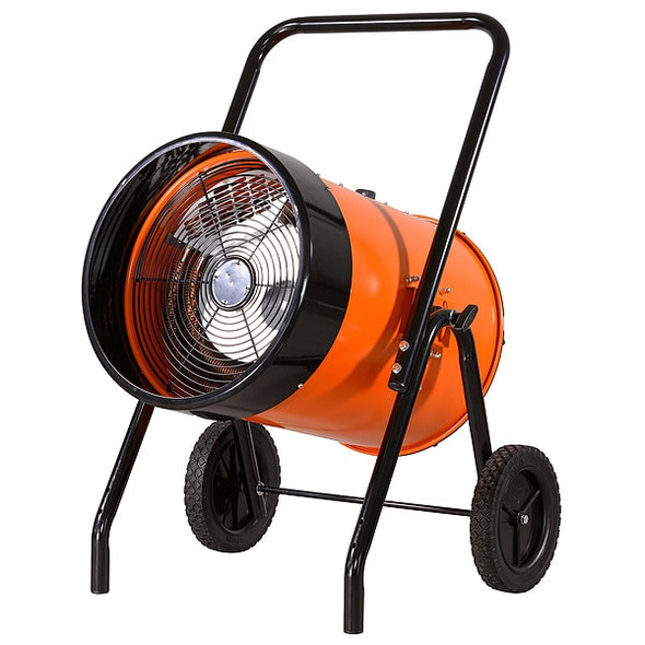 Dayton Portable Heater, 208V AC, 3 Phase 784JJ1