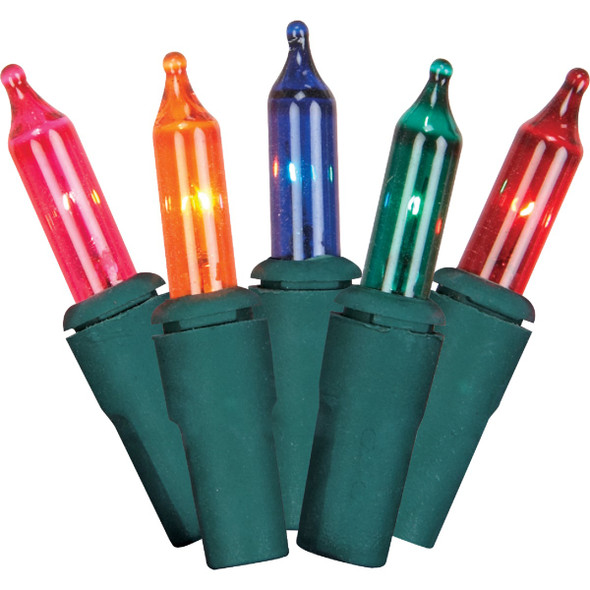 Holiday Wonderland  Multi 50-Bulb Mini Incandescent Light Set KT-I50-06