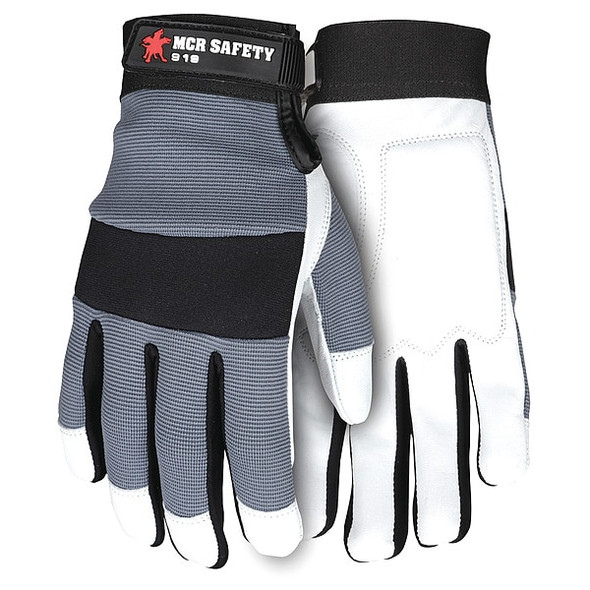 Mcr Safety Mechanics Glove,M,Full Finger,PR 919M