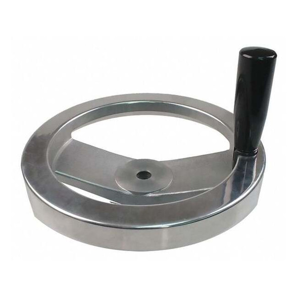 Manufacturer Varies Two Spoke Wheel,6.00" Diameter,Silver 30746P