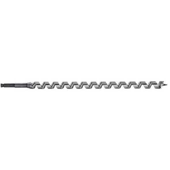 Irwin Auger Drill,11/16in,Carbon Steel 47911