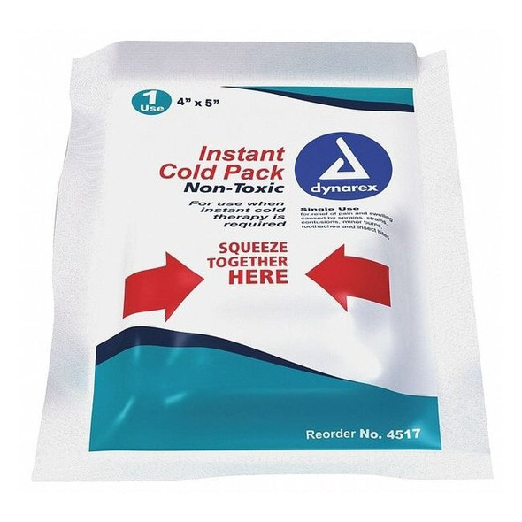 Dynarex Non-Toxic Instant Cold Pk,4 x 5In,PK24 4517
