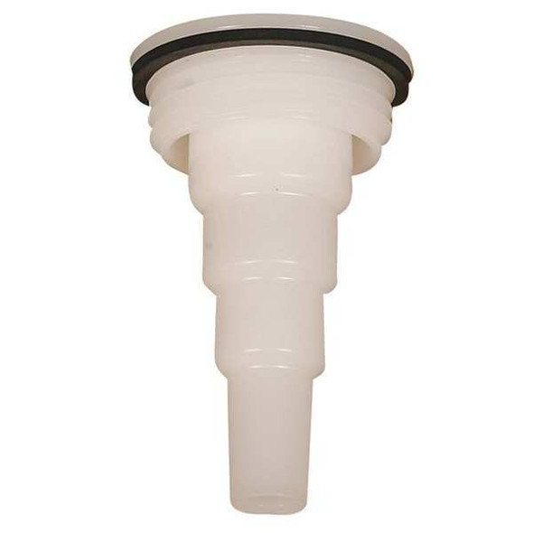 Liquidynamics Drum Valve,HDPE,2" Male Buttress,2" dia. 195207C