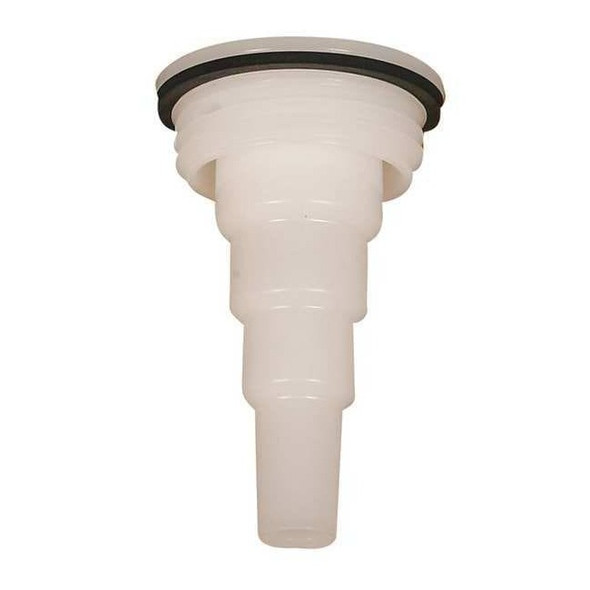 Liquidynamics Drum Valve,HDPE,2" Male Buttress,2" dia. 195207C