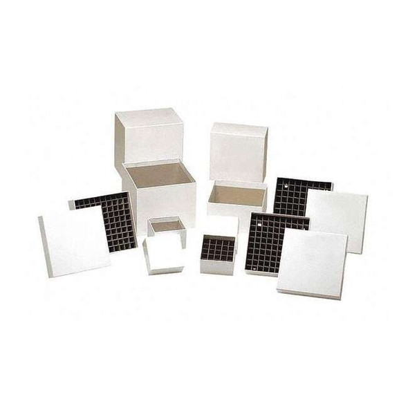 Cole Parmer Freezer Box,with 81 Place Divider R3026A