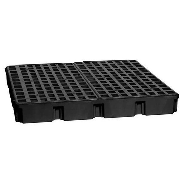 Eagle Mfg Spill Platform,w/o Drain,60.5 gal,4 Drum 1635B