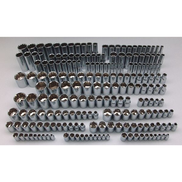 Westward Skt St, Chrm, 3/8-1 1/2 in, 6Pt 40JD46