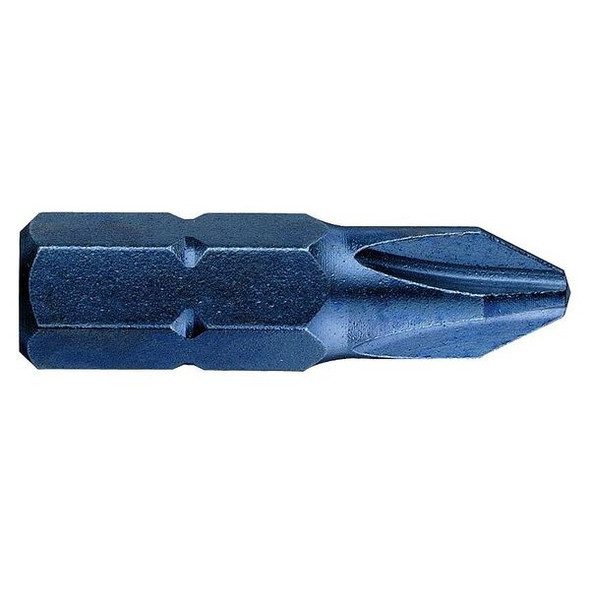 Westward Torsion Bit,SAE,1/4",Hex,No 2,1",PK5 40L572