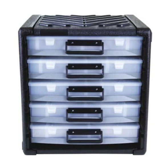 Flambeau Small Parts Cabinet, 15-1/4" W x 14-3/4" L x 16" H 8500JT