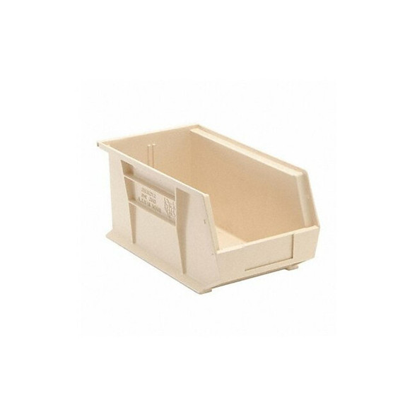 Quantum Storage Systems HangandStackBin,14.75inL,8.25inW,Plastic QUS240IV