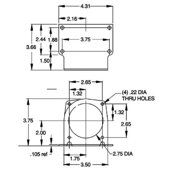Dayton Bracket,Mounting 2A754