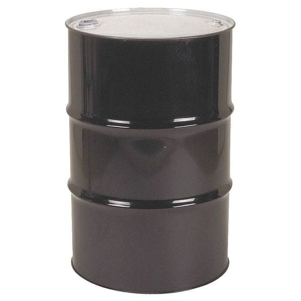 Closed Head Transport Drum, Steel, 55 gal, Lined, Black