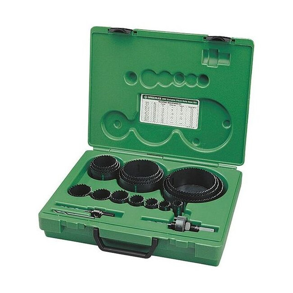 Greenlee Hole Saw Maintenance Kit,Bi-Metal,20 pcs 890