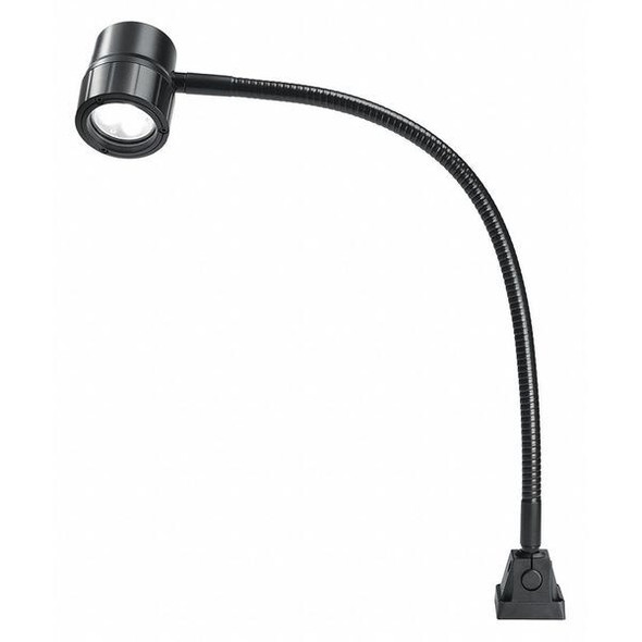 Waldmann Task Light,Gooseneck,6 W,Black 113261000-00641183
