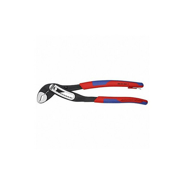 10 in Knipex Alligator V-Jaw Water Pump Plier Serrated, Bi-Material Grip