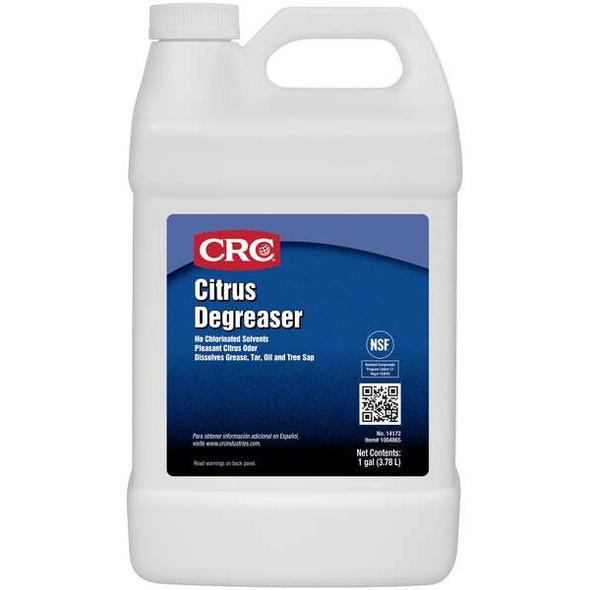 Citrus Degreaser, Heavy Duty, 1 gal Jug, Ready To Use, Solvent Based, C1