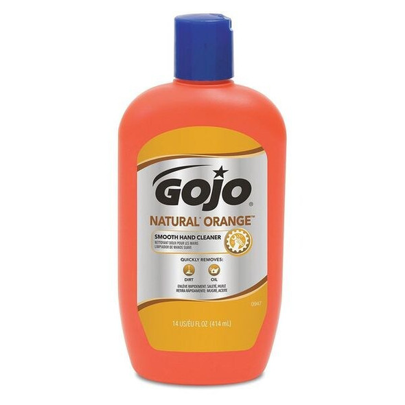 Gojo 14 oz Liquid Hand Cleaner Squeeze Bottle 0947-12