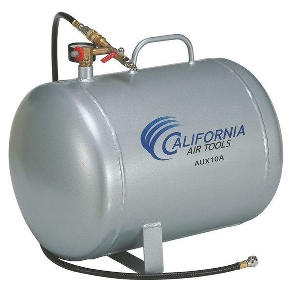 California Air Tools 10-Gallon Aluminum Air Tank 125 PSI Max only 12 lbs AUX10A
