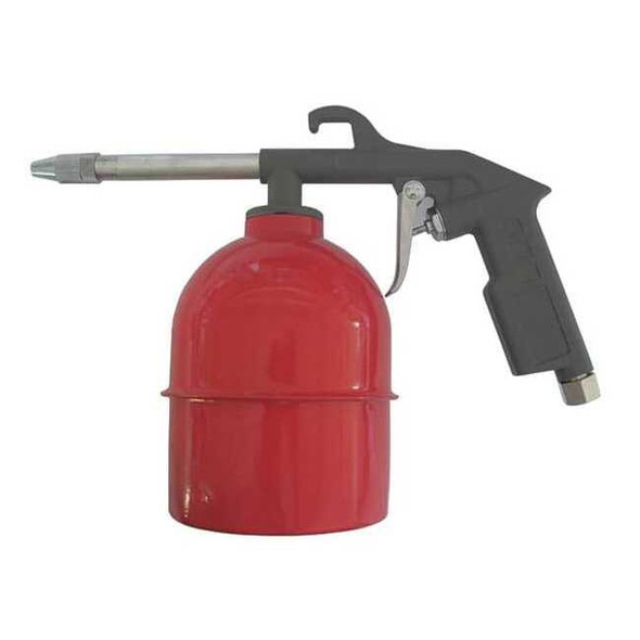 Speedaire SiphonSprayGun,1/4in,FNPT,Brass;AlumTip 22YK57