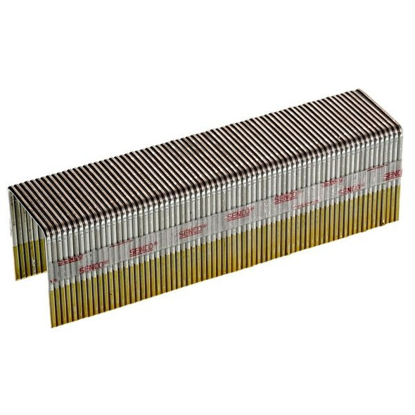 Senco Heavy Duty Staples, 16 ga, Standard Crown, 1-1/4 in Leg L, Steel, 10000 PK P15BAB