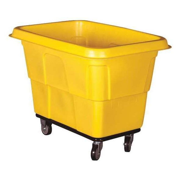 Manufacturer Varies Cube Truck,3/8 cu. yd.,500lb. Cap,Yellow 36FL12