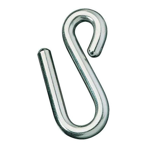 Manufacturer Varies S Hook, SS, Unfinished, 3 15/32 in L 5LAD2