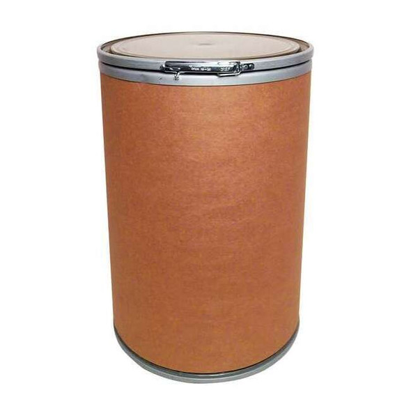 Open Head Transport Drum, Fiber, 55 gal, Unlined, Brown