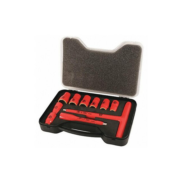 Wiha Insulated Socket Set,10 pc. 31595