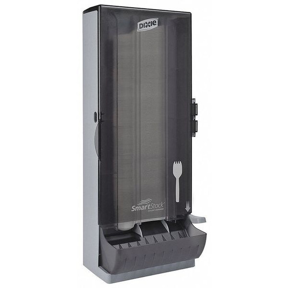 Smartstock Spork Dispenser,24 3/4 in x 10 in SSPKPD120 Smartstock Spork Dispenser,24 3/4 in x 10 in SSPKPD120