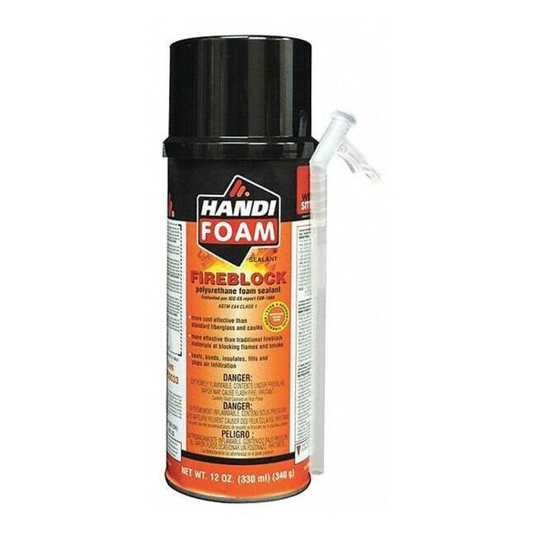 Handi-Foam Spray Foam Sealant, 12 oz, Orange, 12 PK P30033G