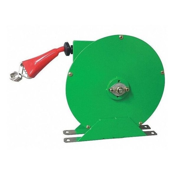 Speedaire Cable Reel,50 ft.,Powder Coated,Green 440G06