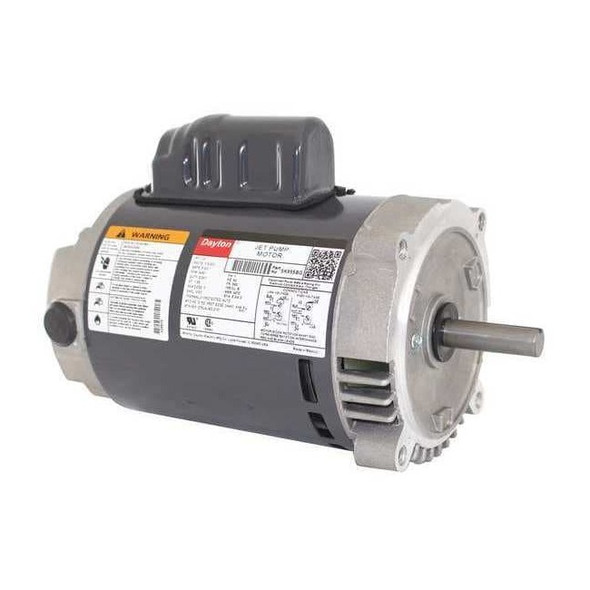 Dayton Jet Pump Motor, C-Face 5K955