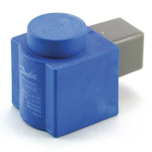 Danfoss Coil,120V,60 Hz with Din-Plug and Cap 018F6185