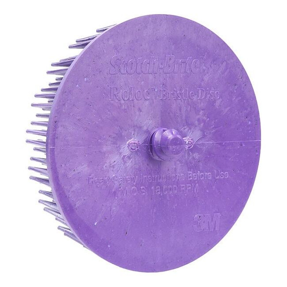 Scotch-Brite Body Mans Bristle Disc,3 In,PK3 07537