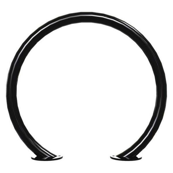 Madrax Bike Rack, Blk, (2)Bikes, 32-3/8in.H, 3in.W QS-ORN-2-SF-B