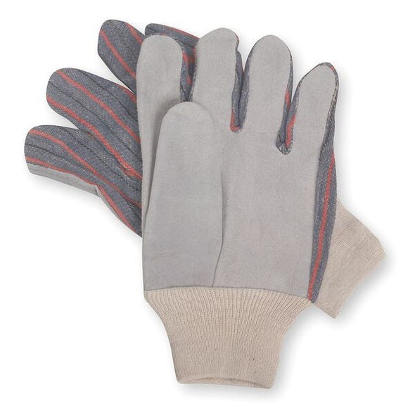 Condor Leather Gloves,Gray,S,PR 5AJ35 Condor Leather Gloves,Gray,S,PR 5AJ35