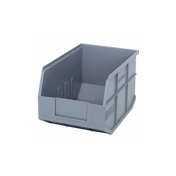 Quantum Storage Systems Shelf Bin, 12 in L, 8.25 in W, Plastic SSB423GY